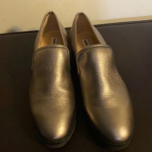 Karl Lagerfeld silver color flats